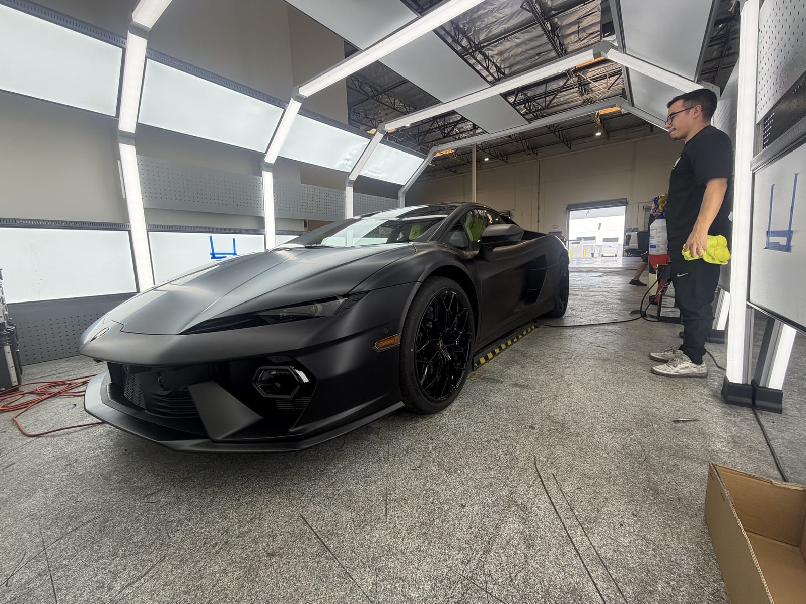 lamborghini paint protection film at Vehicle Wraps Vegas Henderson