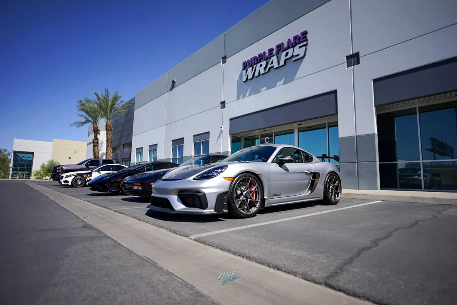 porsche paint protection film at Vehicle Wraps Vegas Henderson